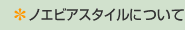 ノエビアスタイルについて