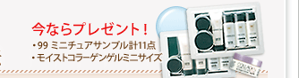 99のミニチュアサンプルプレゼント！