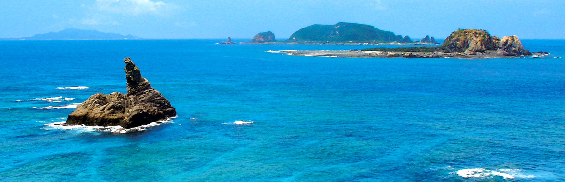 トカラの海と島々