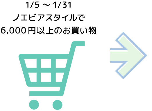 2026年1月5日～1月31日 6,000円以上のお買い物